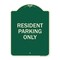 Signmission Reserved Parking Resident Parking Heavy-Gauge Aluminum Architectural Sign, 24" x 18", G-1824-23036 A-DES-G-1824-23036 - alternate 1